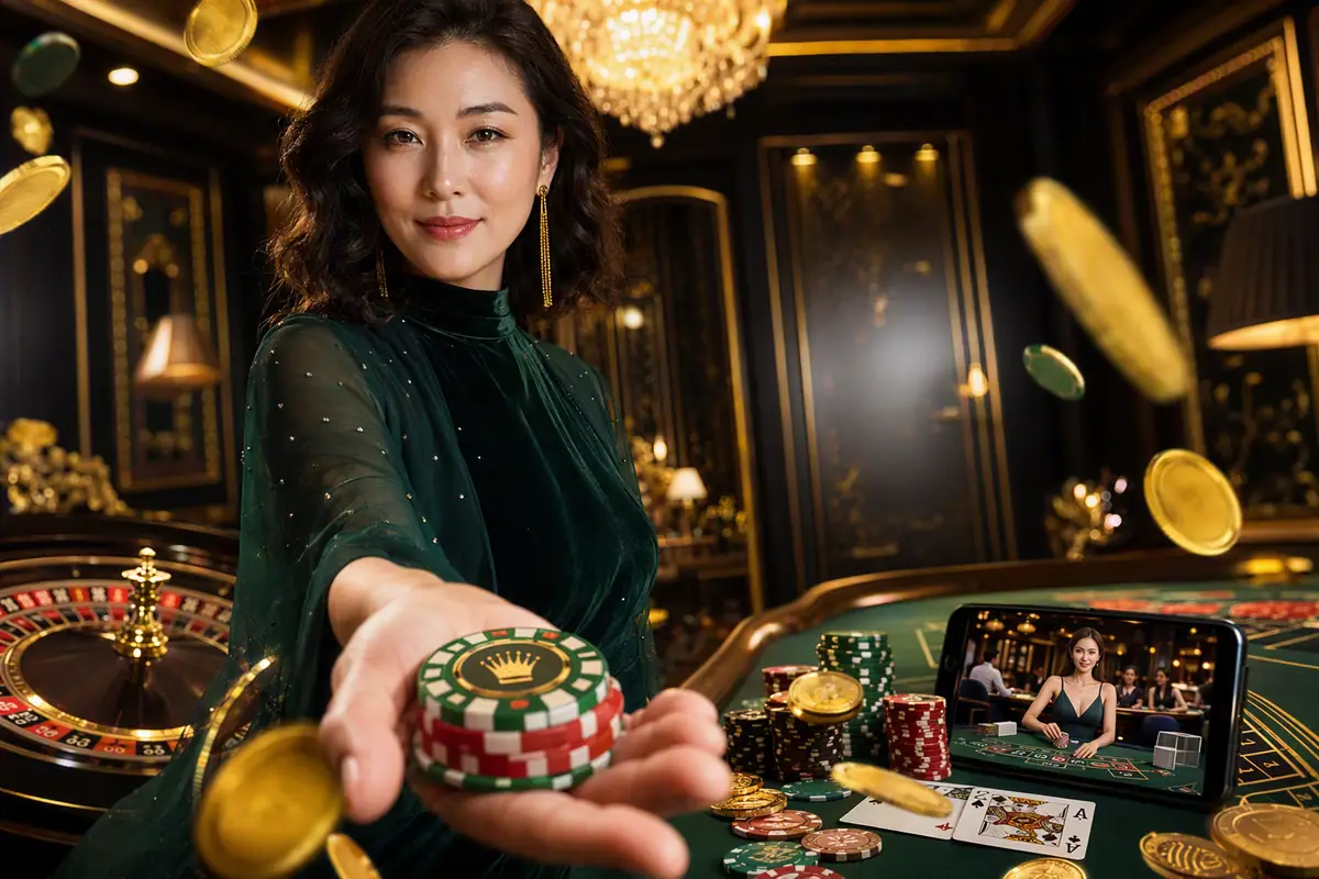 wimbox Casino suasana meja permainan langsung